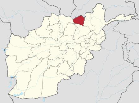 Map of Kunduz Province